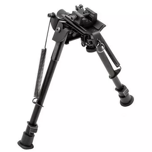 Truglo TAC POD Adjustable Bipod Pivot Black Adaptor Fits Sling Swivel Stud or Picatinny Rail 6"-9" TG8902S