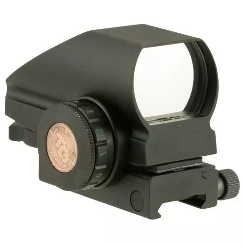 Truglo TG8380BN Tru-Brite1x 34mm Illuminated 4 Pattern Red/Green CR2032 Lithium Black Matte