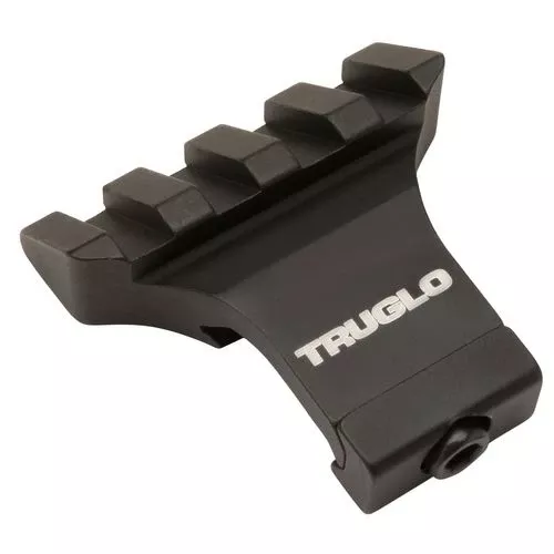 TruGlo TG8975B 45 Degree Offset Picatinny Rail Mount Black Anodized
