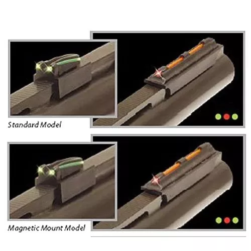 Truglo TG941XC Magnum Gobble-Dot Xtreme Shotgun with 6mm Vent Rib Fiber Optic Red Front/Green Rear Black
