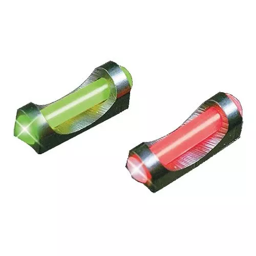 Truglo TG948BR Fat BeadRuger, Winchester 1200/1300/1400/Super X2 Fiber Optic Red 3-56 Bead Thread Black