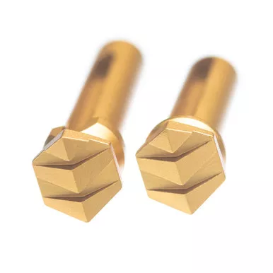 Tyrant CNC AR Enhanced Takedown Pins - Gold