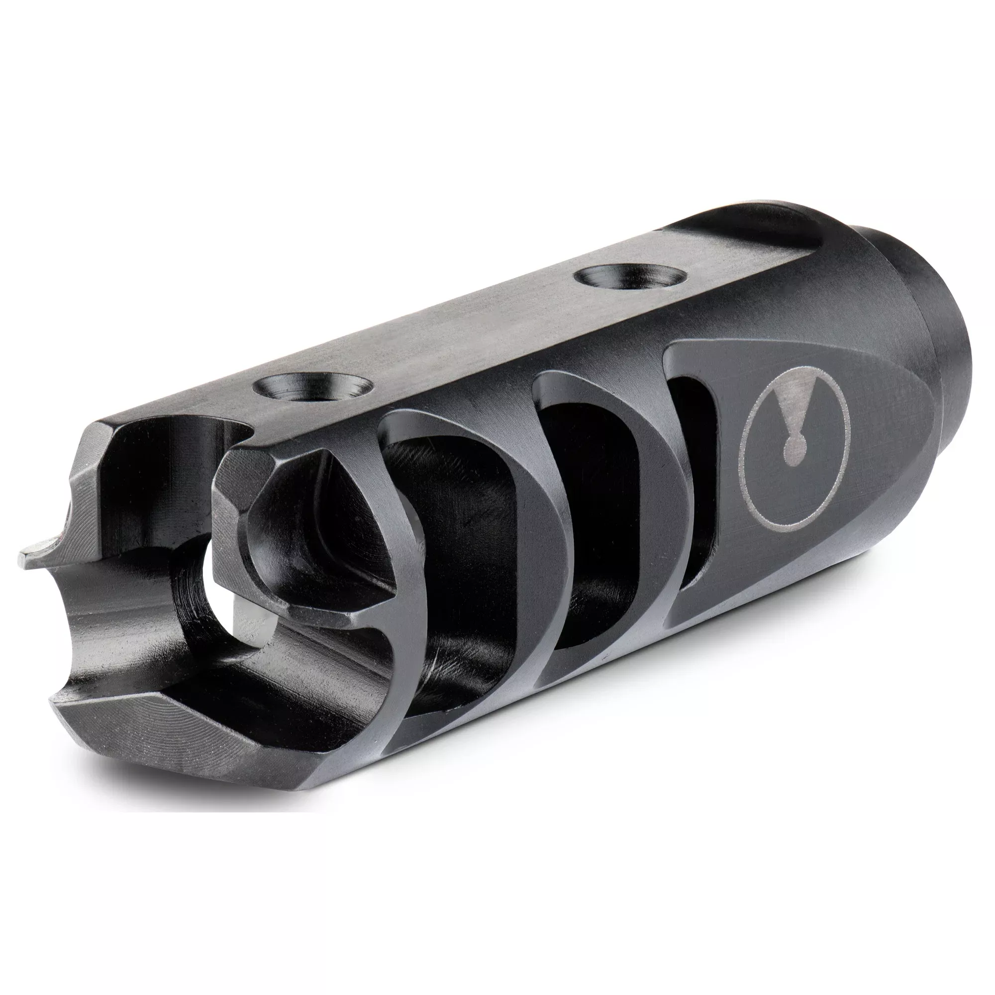 Ultradyne USA Mercury Muzzle Brake for .223/5.56, 1/2x28 Threads, Nitride 416 SS UD10670