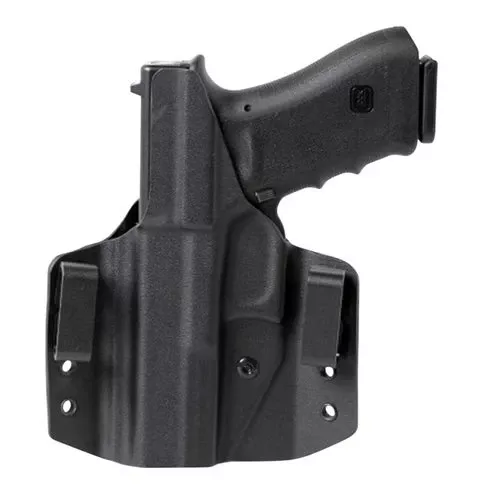 Uncle Mike's 54CCW59BGR CCW Holster OWB Black Boltaron Belt Slide Fits S&W M&P Shield 2.0 Right Hand