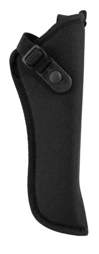 Uncle Mikes 21012 GunMate Hip Holster OWB Size 12 Black Tri-Laminate Belt Loop Fits Large Frame Pistol Fits 4-5" Barrel Right Hand
