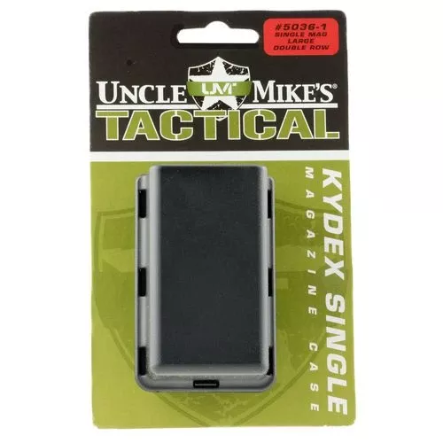 Uncle Mikes 50361 KydexSingle 10mm/45ACP Double Stack Kydex Black