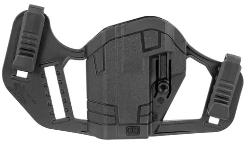 Uncle Mikes 79100 ApparitionIWB/OWB Black Polymer Belt Clip Fits S&W M&P Shield/Shield Plus 9 Ambidextrous