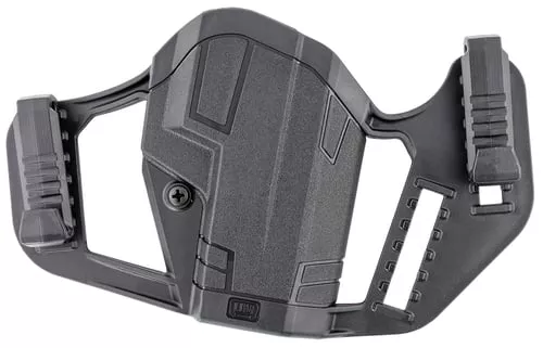 Uncle Mikes 79210 ApparitionIWB/OWB, Black Polymer, Compatible w/Glock 19/23/26/27, Belt Clip Mount, Ambidextrous