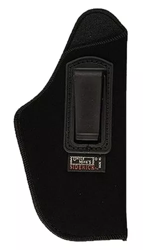 Uncle Mikes 89152 Inside The Pants Holster IWB Size 15 Black Suede Like Belt Clip Fits Large Autos Fits 3.75-4.50" Barrel Left Hand