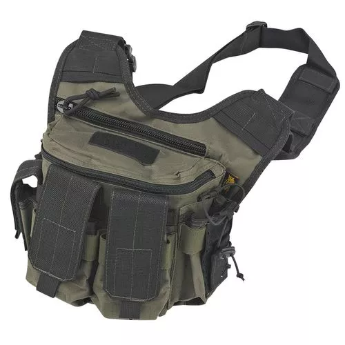 US PeaceKeeper P20305 Rapid Deployment PackShoulder Sling 600D Polyester OD Green/Black