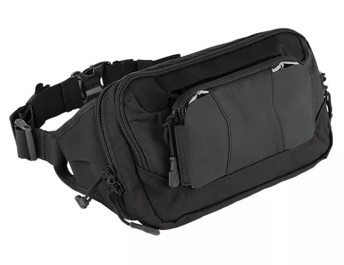 Vertx VTX5228IBK SOCP Tactical Tactical Fanny Pack Its Black Mesh Pockets 17" Long