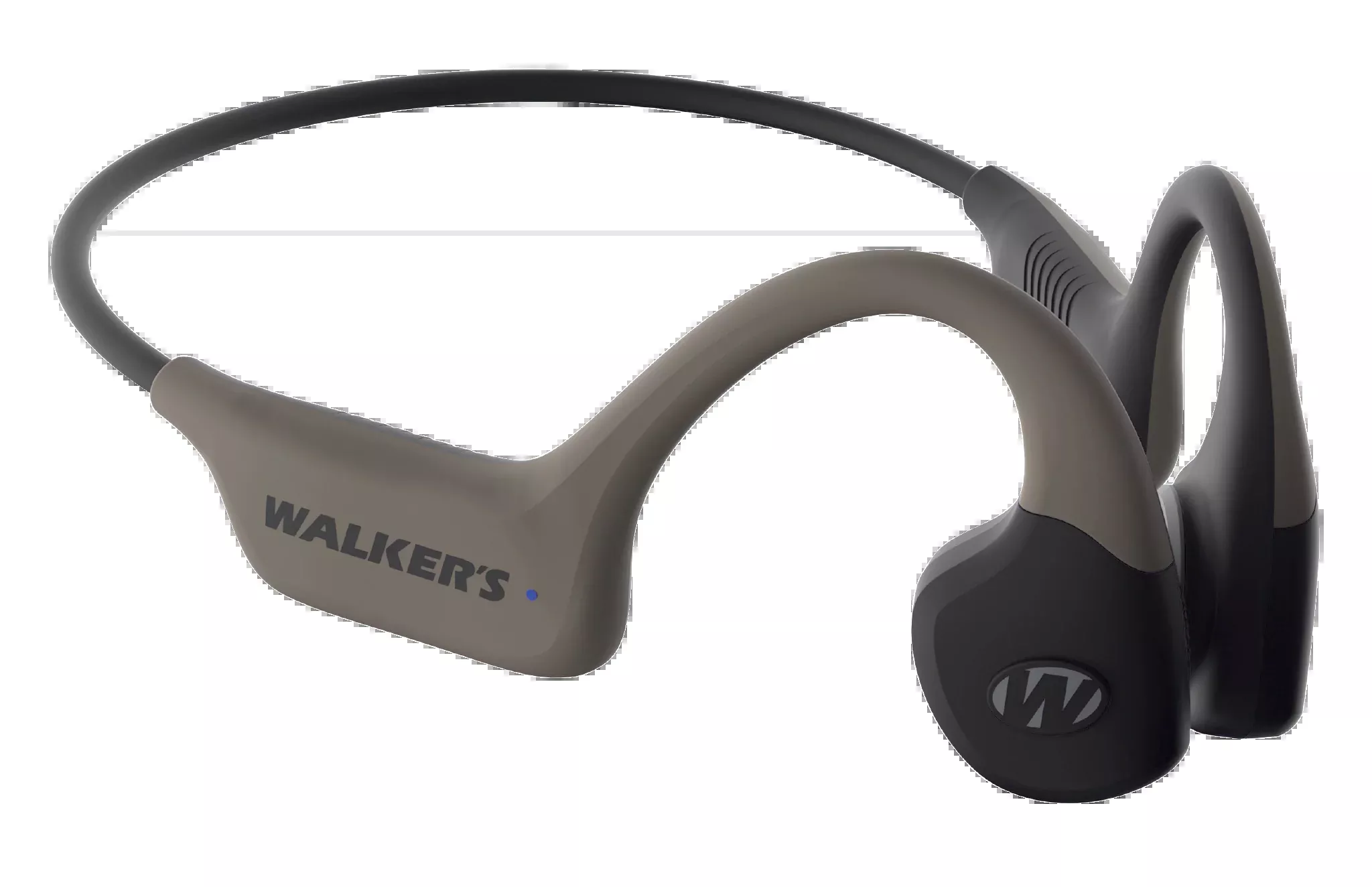 Walkers Game Ear Raptor Bone Conduction Behind the Head Hearing Enhancer Black