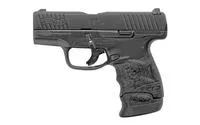 Walther Arms 2807696 Pps M2 Le Edition 9mm Luger Caliber With 3.20 " Barrel, 7 + 1 Capacity, Black Finish Frame, Serrated Matte Black Tenifer Steel Slide, Finger Grooved Polymer Grip & Night Sights