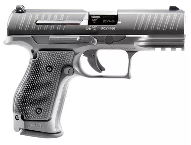Walther Arms 2830019 Ppq M2 Q4 9mm Luger Caliber With 4 " Barrel, 15 + 1 Capacity, Black Finish Steel Picatinny Rail/Beavertail Frame, Serrated Matte Black Tenifer Steel Slide & Polymer Grip