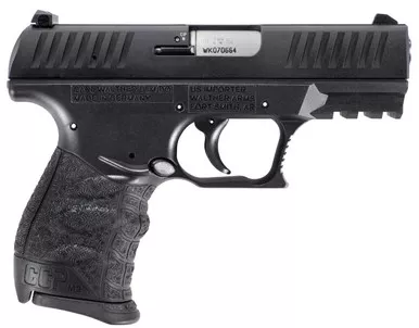 Walther Arms 5082500 Ccp M2 380 Acp Caliber With 3.54 " Barrel, 8 + 1 Capacity, Black Finish Picatinny Rail Frame, Serrated Black Cerakote Steel Slide & Finger Grooved Polymer Grip