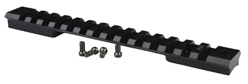 Warne 7664M Mountain Tech Tactical Rail Black Anodized Aluminum HS Precision Savage Style Action, Savage 110 (New), Short Action 0 MOA