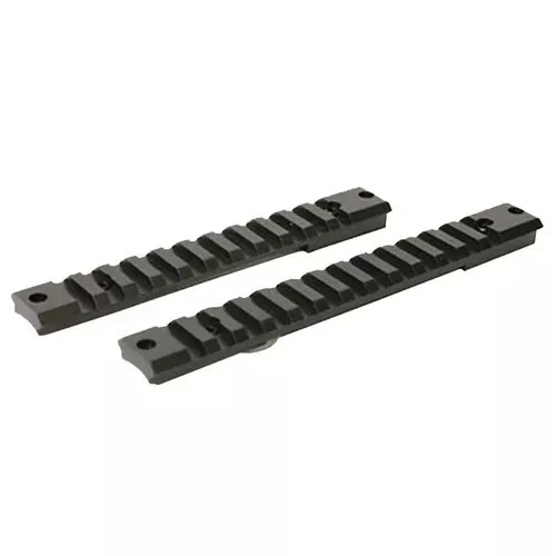 Warne M674M Tactical RailRemington Long Action Black Matte
