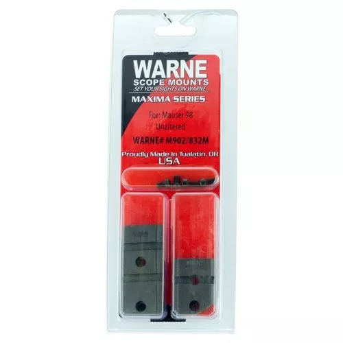 Warne M902832M MaximaWeaver Style Black Matte