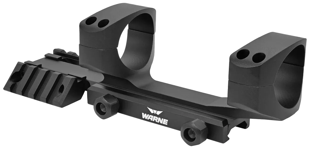 Warne RAMP30 R.A.M.P. Scope Mount/Ring Combo Black Anodized30mm