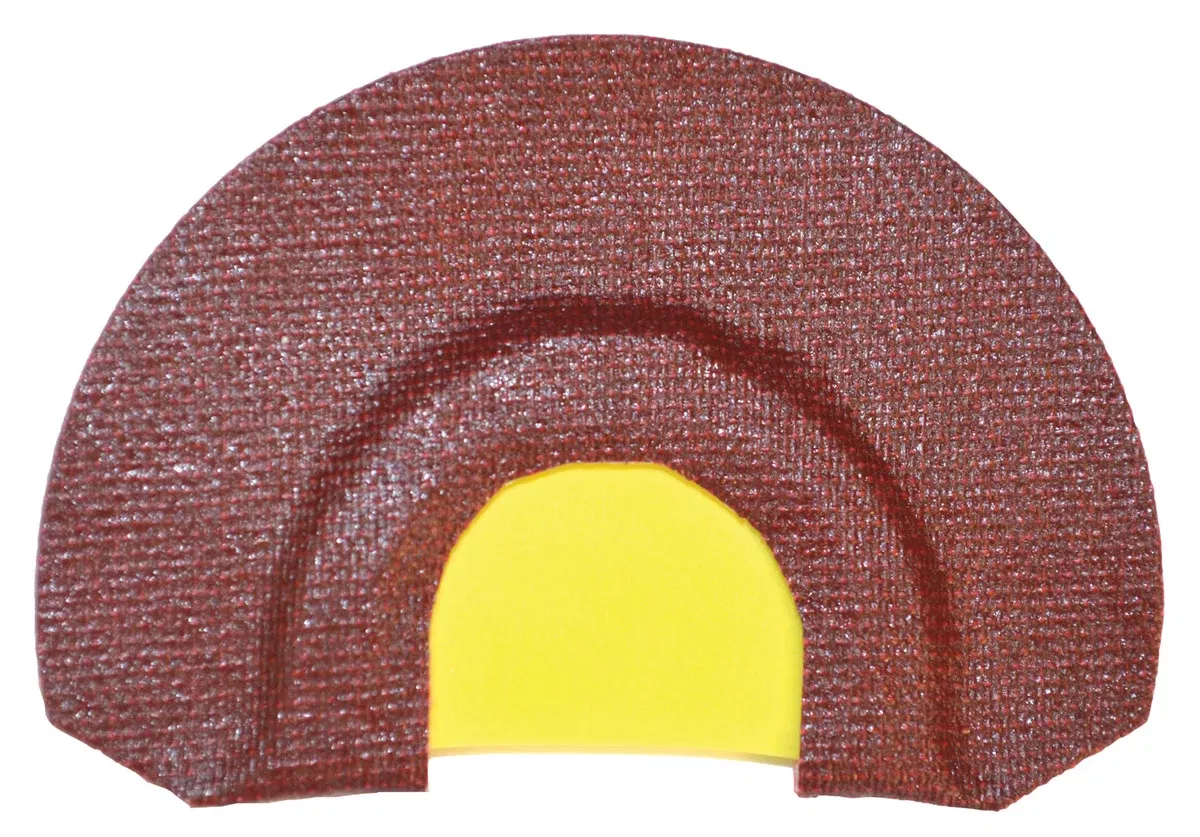 Wayne Carlton's Calls WCC-70180 Premium FlexDiaphragm Call Single Reed Calf/Cow Sounds Attracts Elk Brown