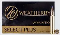 Weatherby Select Plus .257 Wby Mag Ammunition 20 Rounds 100 Grain Barnes Ttsx Lead Free 3570 Fps