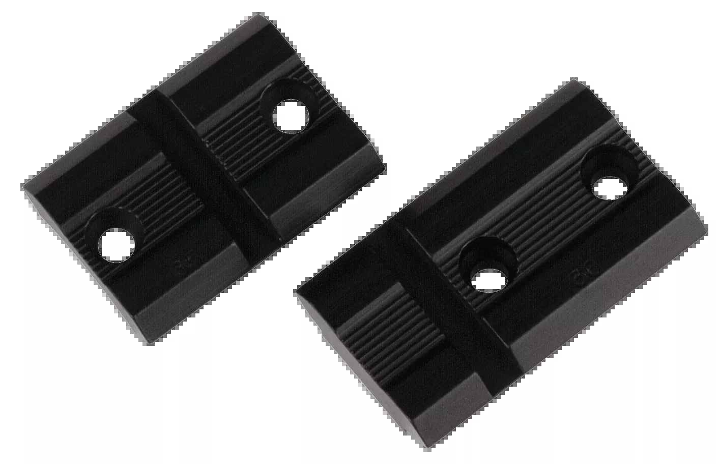 Weaver Mounts 48466 Top Mount Base Pairs Matte Black Savage 110 AccuTrigger - 2-Piece Aluminum
