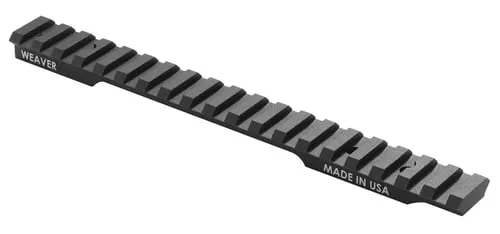Weaver Mounts 99469 Multi-Slot BaseExtended Black Anodized Aluminum Fits Ruger American Short Action