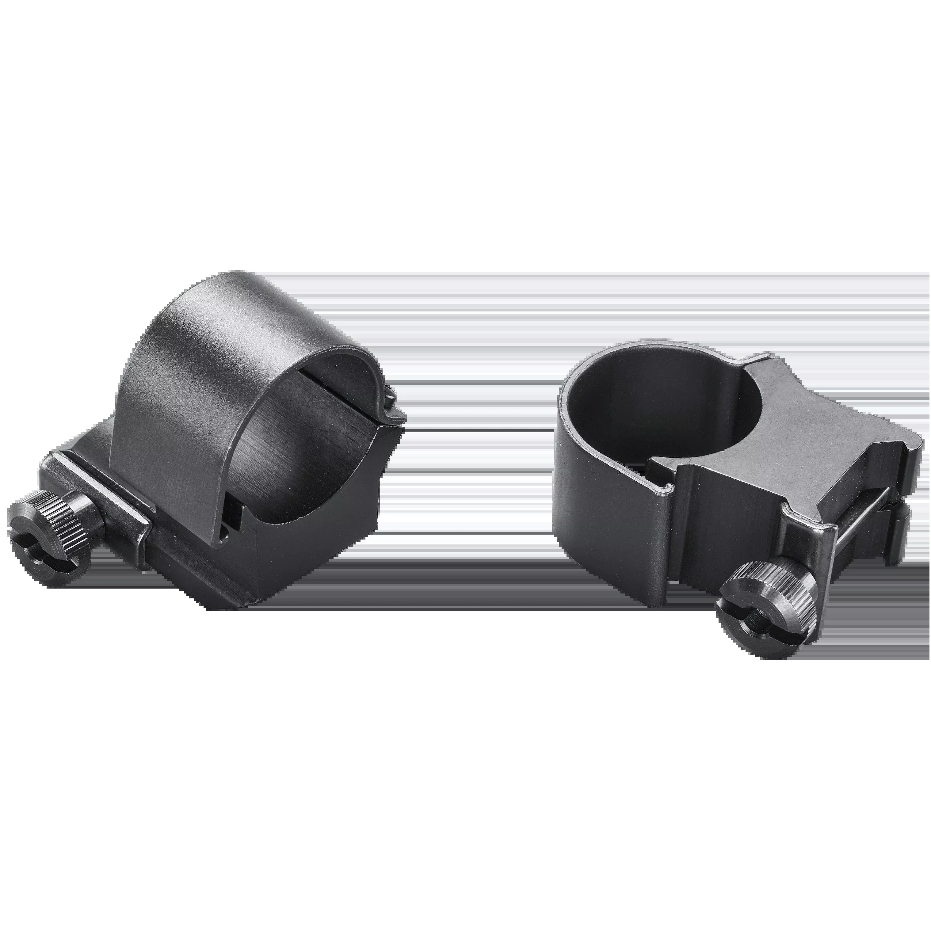 Weaver Mounts Detachable Top Mount Extension Rings 1" Extra High Matte Black