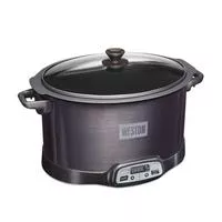 Weston Slow Cooker, 6 Qt Digital W Smoker