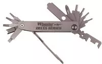 Wheeler 1078948 Delta Series Compact Multitool Silver Folding Stainless Steel Ar Platform