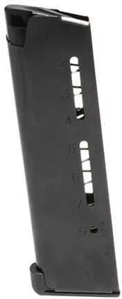 Wilson Combat 500Bc 1911 Magazine 45 ACP 8Rd Lo Profile Steel Base Pad Black