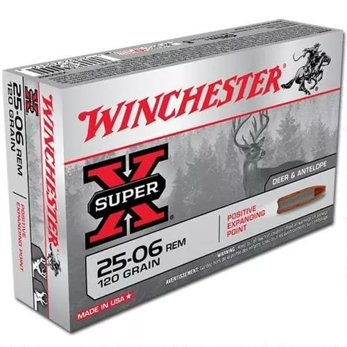 Winchester Ammo Super X 25-06 Rem 120 gr Positive Expanding Point - X25062