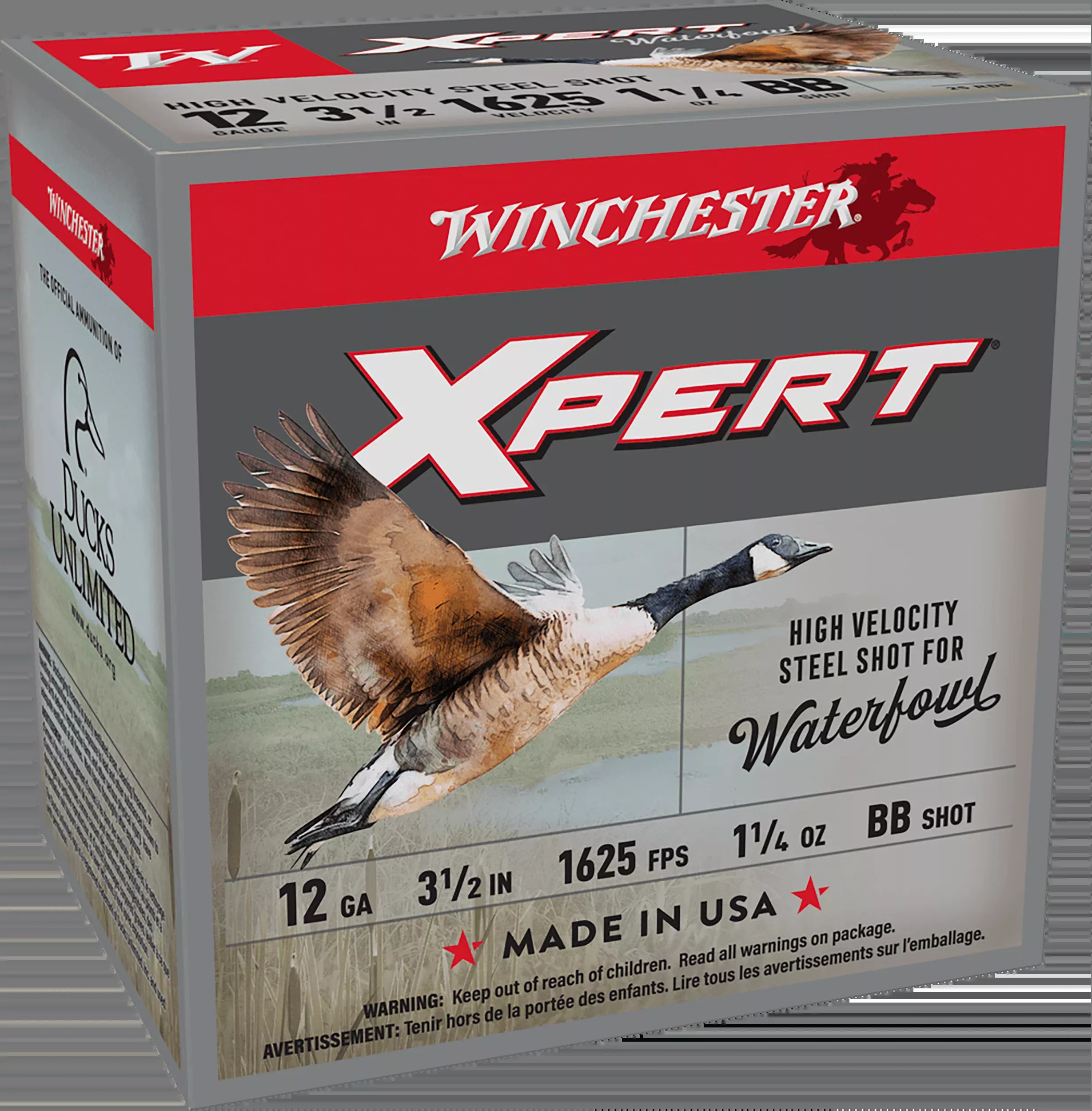 Winchester Ammo Super X Xpert 12 Gauge 3.5" 1-1/4 oz BB Shot 25 Rd - Box or Case