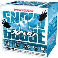 Winchester Ammo Wxs12lbb Xpert Snow Goose High Velocity 12 Gauge 3.50 " 1 3/8 Oz 1550 Fps Bb Shot 25 Bx/10 Cs