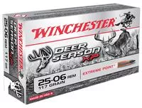Winchester Ammo X2506DS Deer Season XP 25-06 Rem 117 gr Extreme Point 20 Per Box