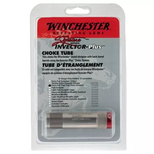 Winchester Guns 6130753 Signature Invector Plus Choke Tube Invector-Plus 12 Gauge Light Modified 17-4 Stainless Steel Stainless