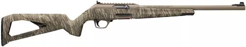 Winchester Repeating Arms 521163102 Wildcat22 LR 10+1 18" Flat Dark Earth Perma-Cote Button-Rifled Barrel, Flat Dark Earth Picatinny Rail Polymer Receiver, Picatinny Rail Forend, Mossy Oak Bottomlan