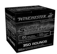 Winchester Super Suppressed 22lr 45gr 350rds