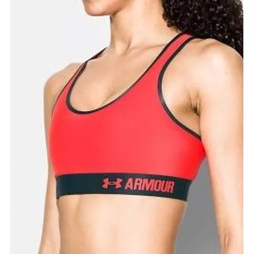 Women's Armour Mid Sports Bra MNR/STY/MNR 3