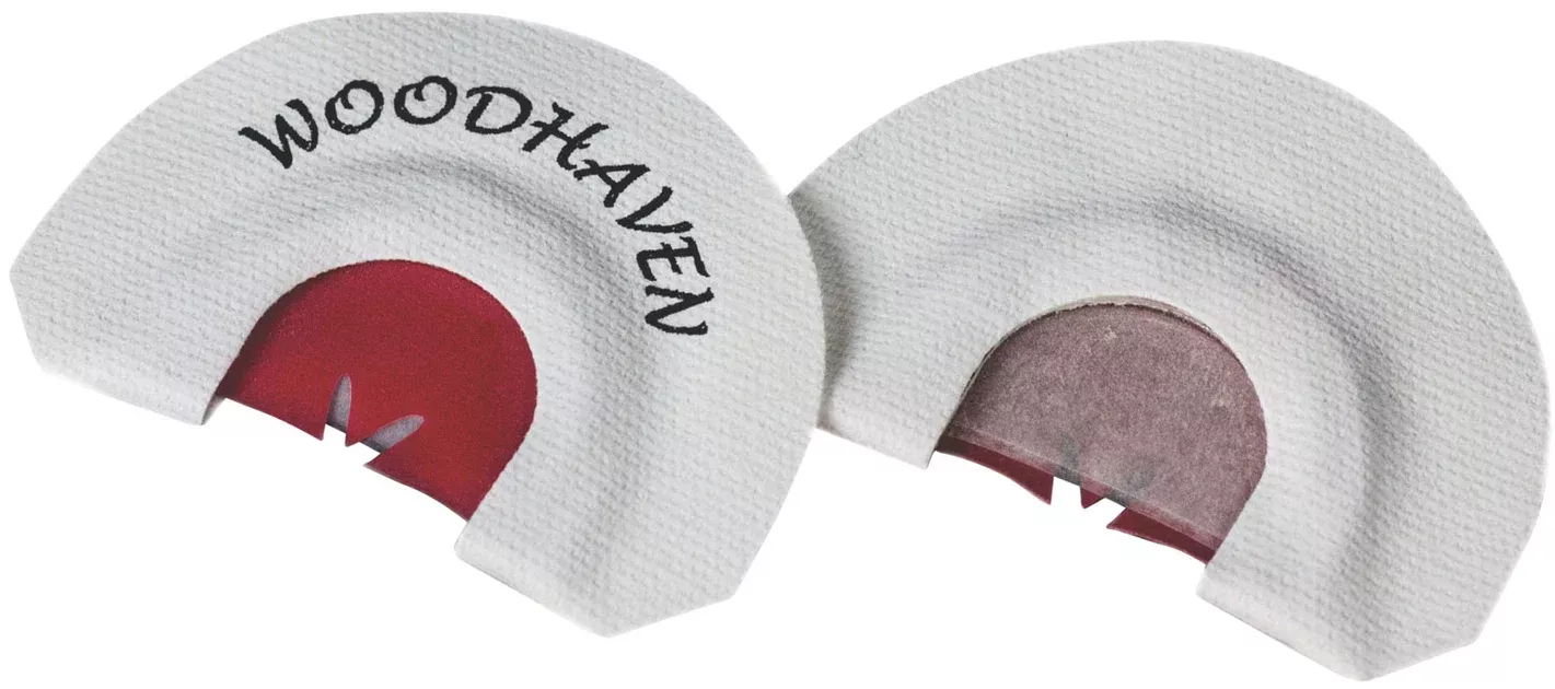 Woodhaven WH013 Red WaspDiaphragm Call Triple Reed Attracts Turkeys White