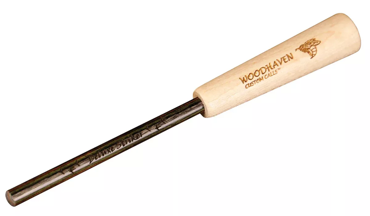 Woodhaven WH029 DeluxeStriker Call Attracts Turkeys Natural Maple/Walnut