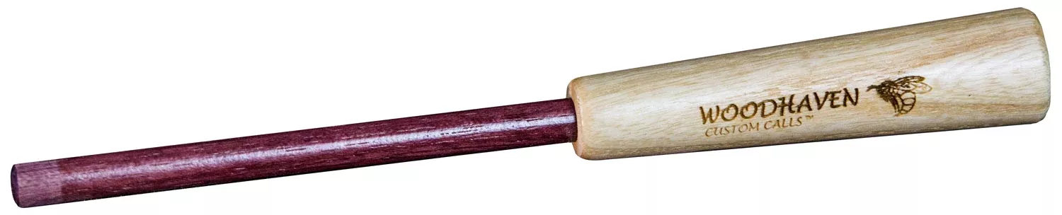Woodhaven WH037 Purple HeartStriker Call Attracts Turkeys Natural Wood