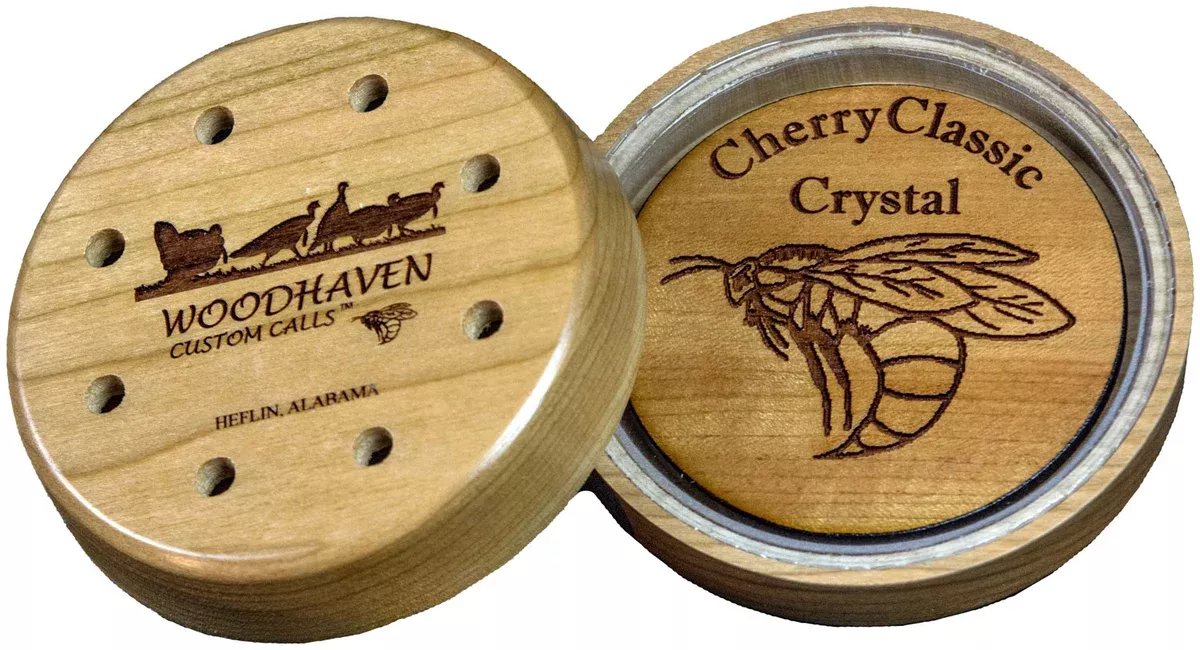 Woodhaven WH055 Cherry ClassicFriction Call Attracts Turkeys Natural Crystal/Wood