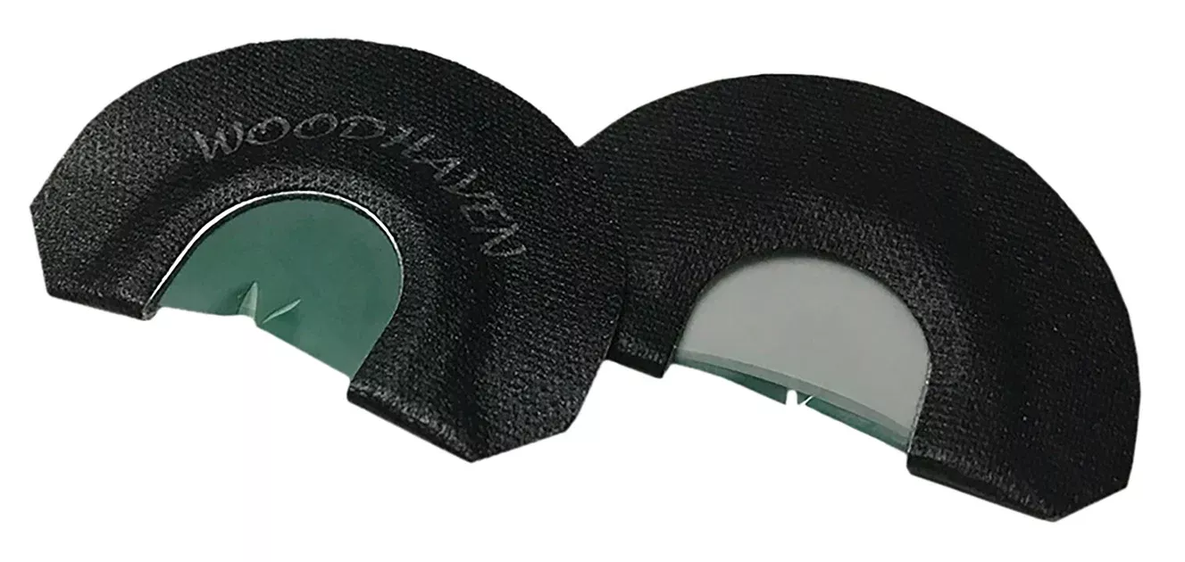 Woodhaven WH094 Ninja VDiaphragm Call Triple Reed Attracts Turkeys Black
