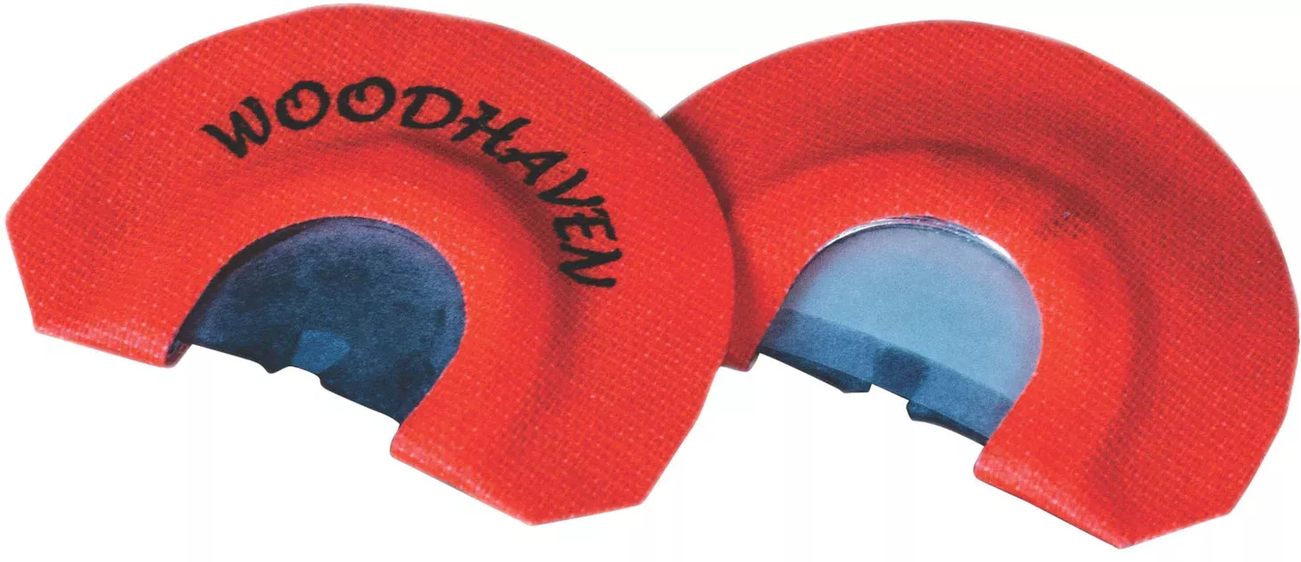 Woodhaven WH197 Toxic OrangeDiaphragm Call 2.5 Reed Turkey Hen Sounds Attracts Turkeys Orange