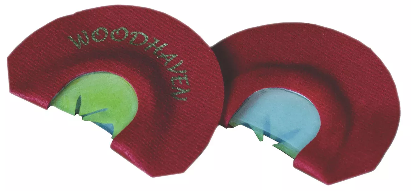 Woodhaven WH198 Raspy Red ReactorDiaphragm Call Triple Reed Attracts Turkeys Red