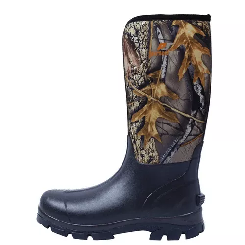 World Famous Sports Mens Tall Rubber Boot with 4mm