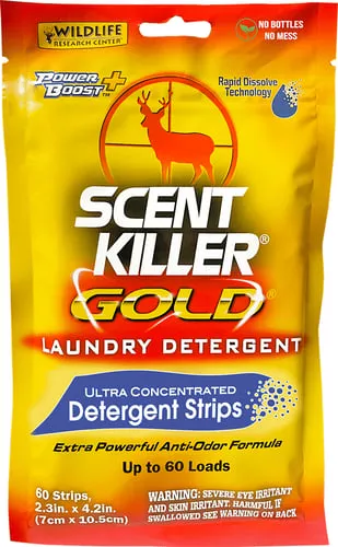 WR SCENT KILLER GOLD LAUNDRY DETERGENT STRIPS