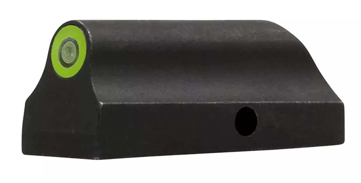 XS Sights RP0013N4G Standard Dot Revolver Front Sight- RugerBlack | Green Tritium Green Outline Front Sight