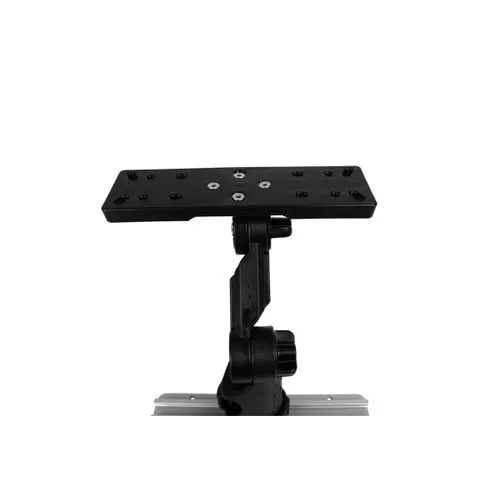 YakAttack Rectangular Fish Finder Mount with Track Mounted LockNLoad Mounting System